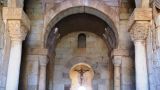 Detalle interior San Pedro de la Nave (Campillo) 